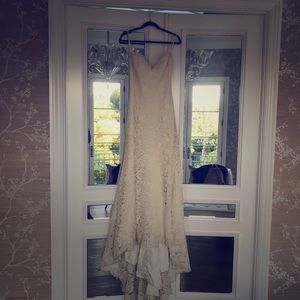 Romona Keveza Designer Lace Wedding Gown